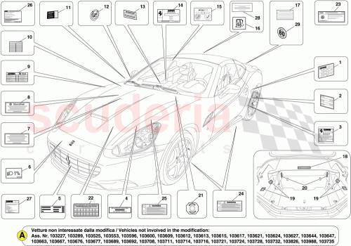 Part Diagram for Ferrari 270547