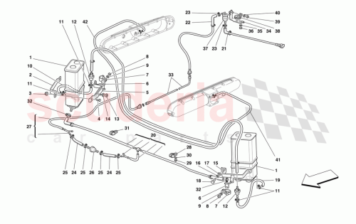 Part Diagram for Ferrari 171853