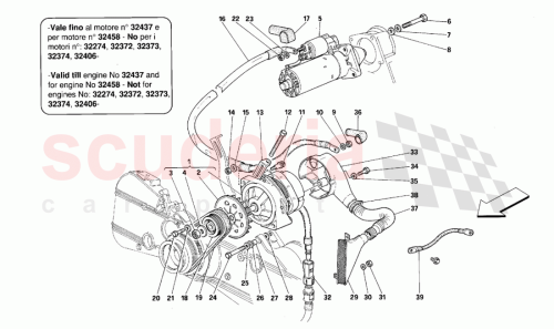 Part Diagram for Ferrari 147220