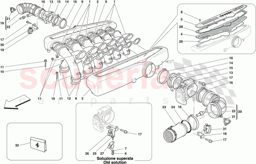 Part Diagram for Ferrari 223312