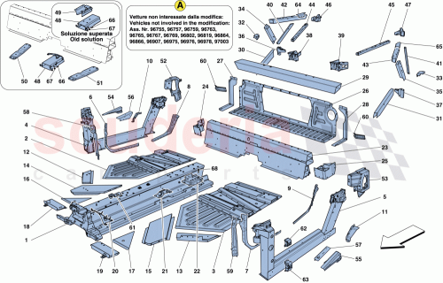 Part Diagram for Ferrari 264307