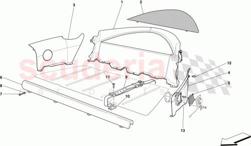 Part Diagram for Ferrari 69706300