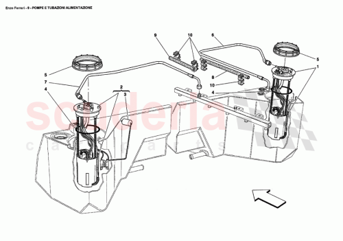 Part Diagram for Ferrari 197746