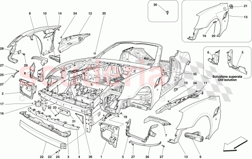 Part Diagram for Ferrari 80102500