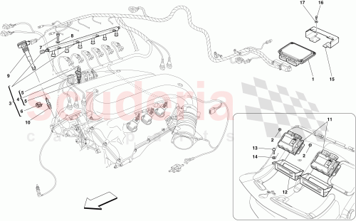 Part Diagram for Ferrari 216361