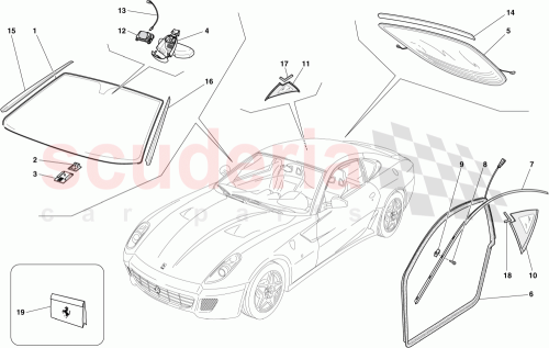 Part Diagram for Ferrari 70001792