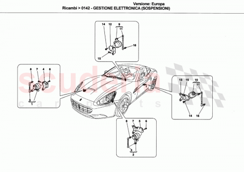 Part Diagram for Ferrari 230958