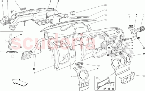 Part Diagram for Ferrari 69074200