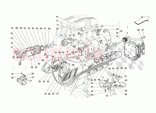 Part Diagram for Ferrari 140621