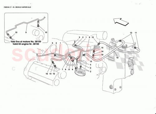 Part Diagram for Ferrari 160018
