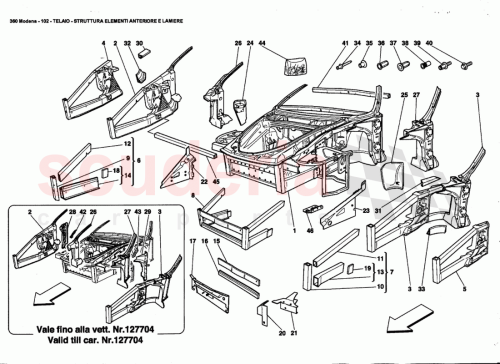 Part Diagram for Ferrari 166270