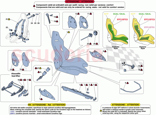 Part Diagram for Ferrari 87817912