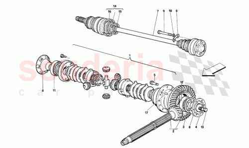 Part Diagram for Ferrari 132928