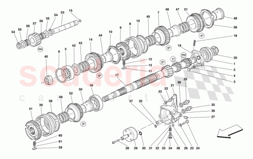 Part Diagram for Ferrari 190764