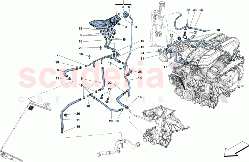 Part Diagram for Ferrari 330640