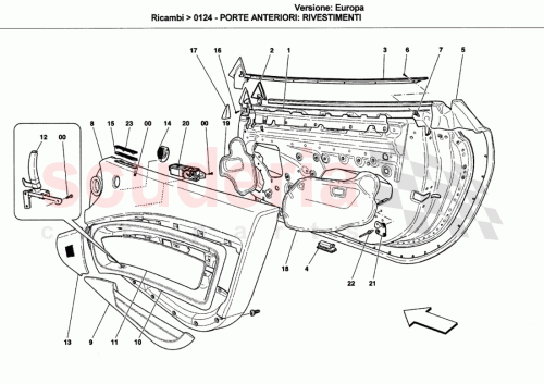 Part Diagram for Ferrari 81626500