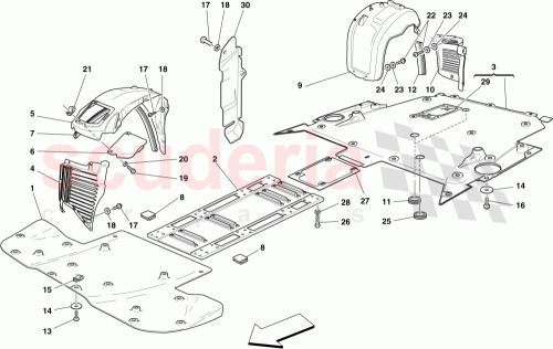 Part Diagram for Ferrari 81131100