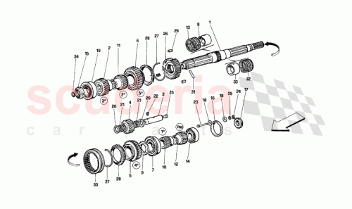 Part Diagram for Ferrari 140193