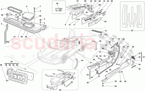 Part Diagram for Ferrari 64879700