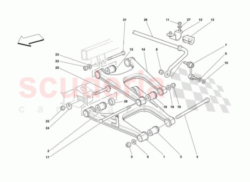 Part Diagram for Ferrari 70000888