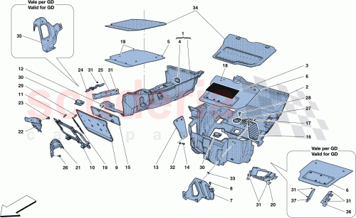 Part Diagram for Ferrari 87681900