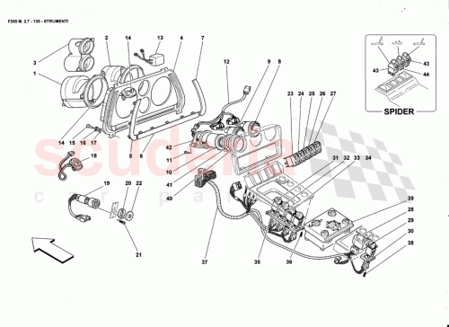 Part Diagram for Ferrari 157489