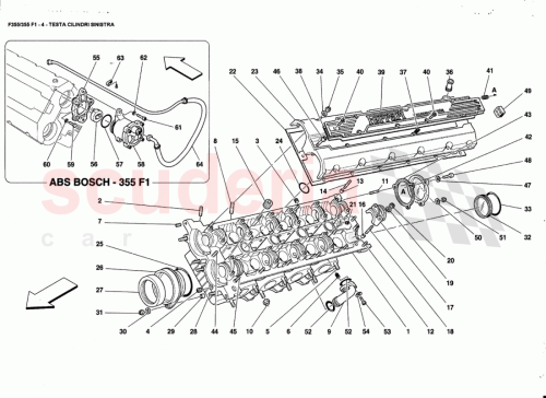 Part Diagram for Ferrari 172479