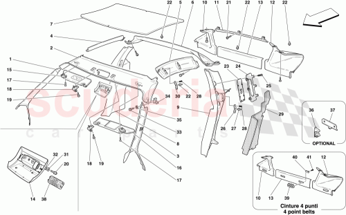 Part Diagram for Ferrari 80249200