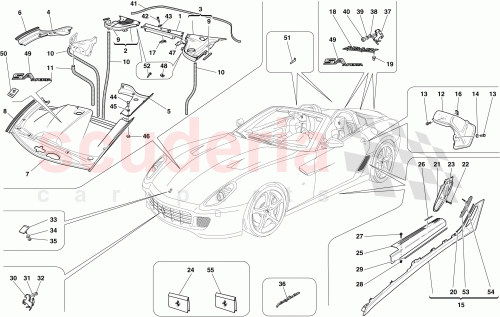 Part Diagram for Ferrari 82957800