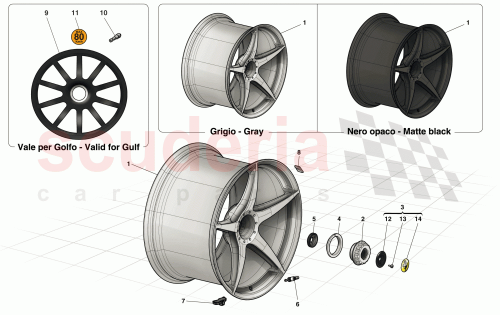 Part Diagram for Ferrari 300522
