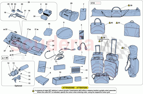 Part Diagram for Ferrari 88792000