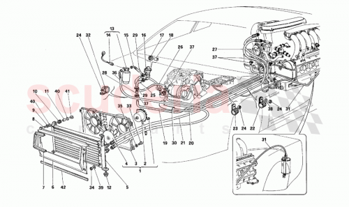 Part Diagram for Ferrari 119463
