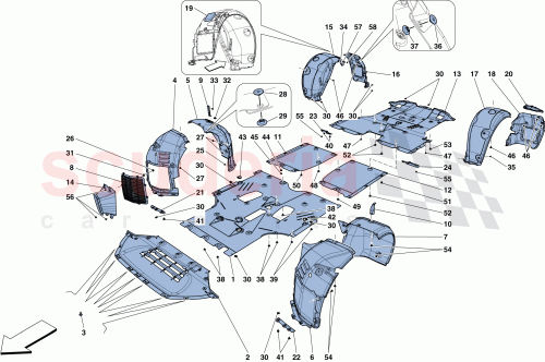 Part Diagram for Ferrari 1002829