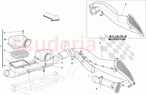 Part Diagram for Ferrari 249883
