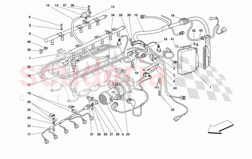 Part Diagram for Ferrari 152211