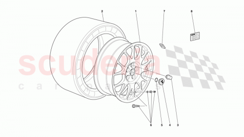 Part Diagram for Ferrari 188828
