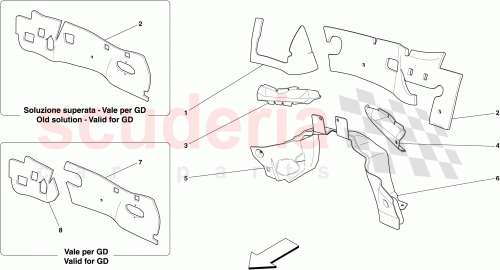Part Diagram for Ferrari 66963700