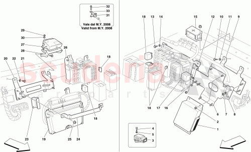 Part Diagram for Ferrari 206071