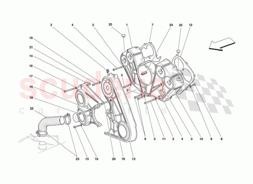 Part Diagram for Ferrari 156831