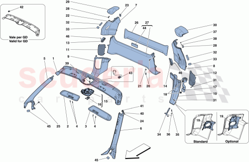 Part Diagram for Ferrari 84363700