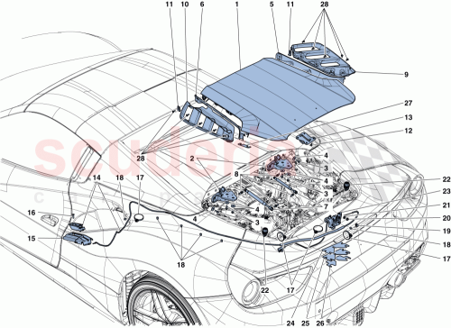 Part Diagram for Ferrari 87624800