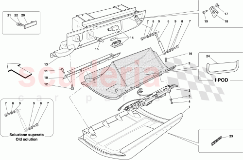 Part Diagram for Ferrari 69958000