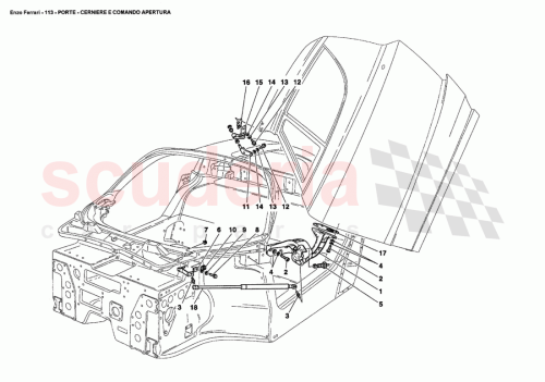 Part Diagram for Ferrari 66926900