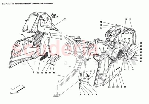 Part Diagram for Ferrari 67380000