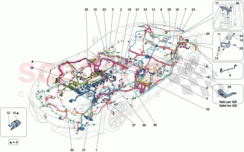 Part Diagram for Ferrari 288461