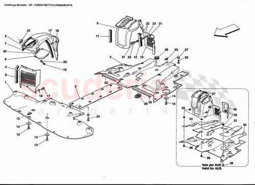Part Diagram for Ferrari 67670100