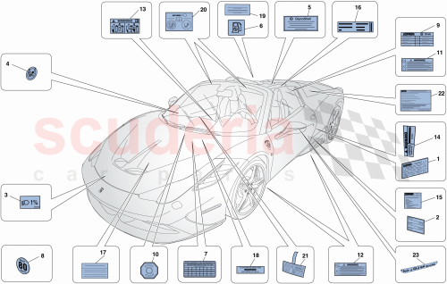 Part Diagram for Ferrari 317280