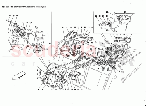 Part Diagram for Ferrari 65699800