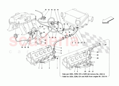 Part Diagram for Ferrari 14499370