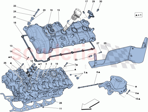 Part Diagram for Ferrari 260160